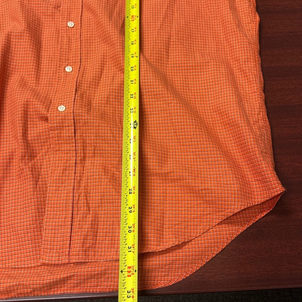 2- Ralph Lauren Button Down Blake Shirts Mens Large Micro Gingham Check Plaid - Picture 13 of 14